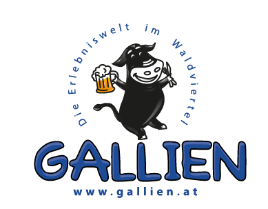 Gallien Logo mit weissem Rahmen