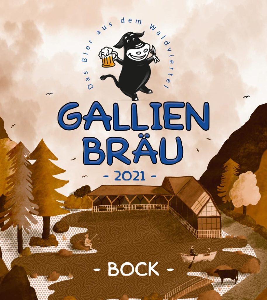Gallien Etikette Bock
